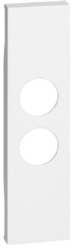 Лицевая панель Legrand BTicino Living Now для 1-м. 1 мод. розетки TV+SAT белый картинка